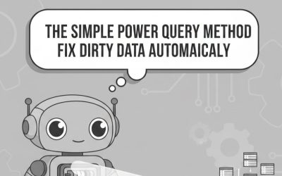 The Simple Power Query Method to Fix Dirty Data Automatically