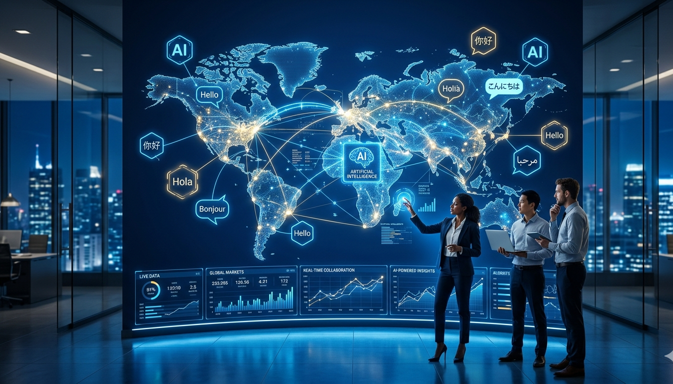 AI and localization strategies for global business expansion and communication