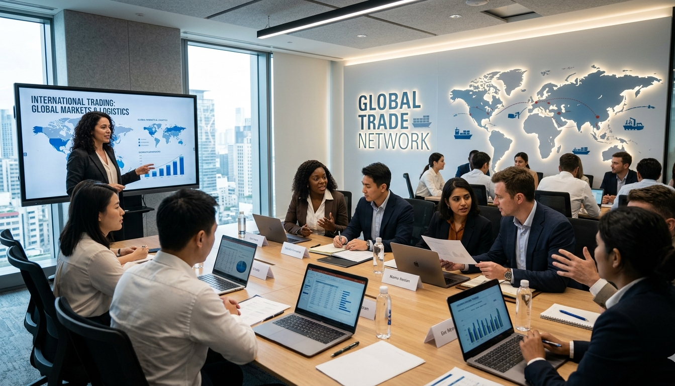 Customer service and cultural competency training for global trading professionals