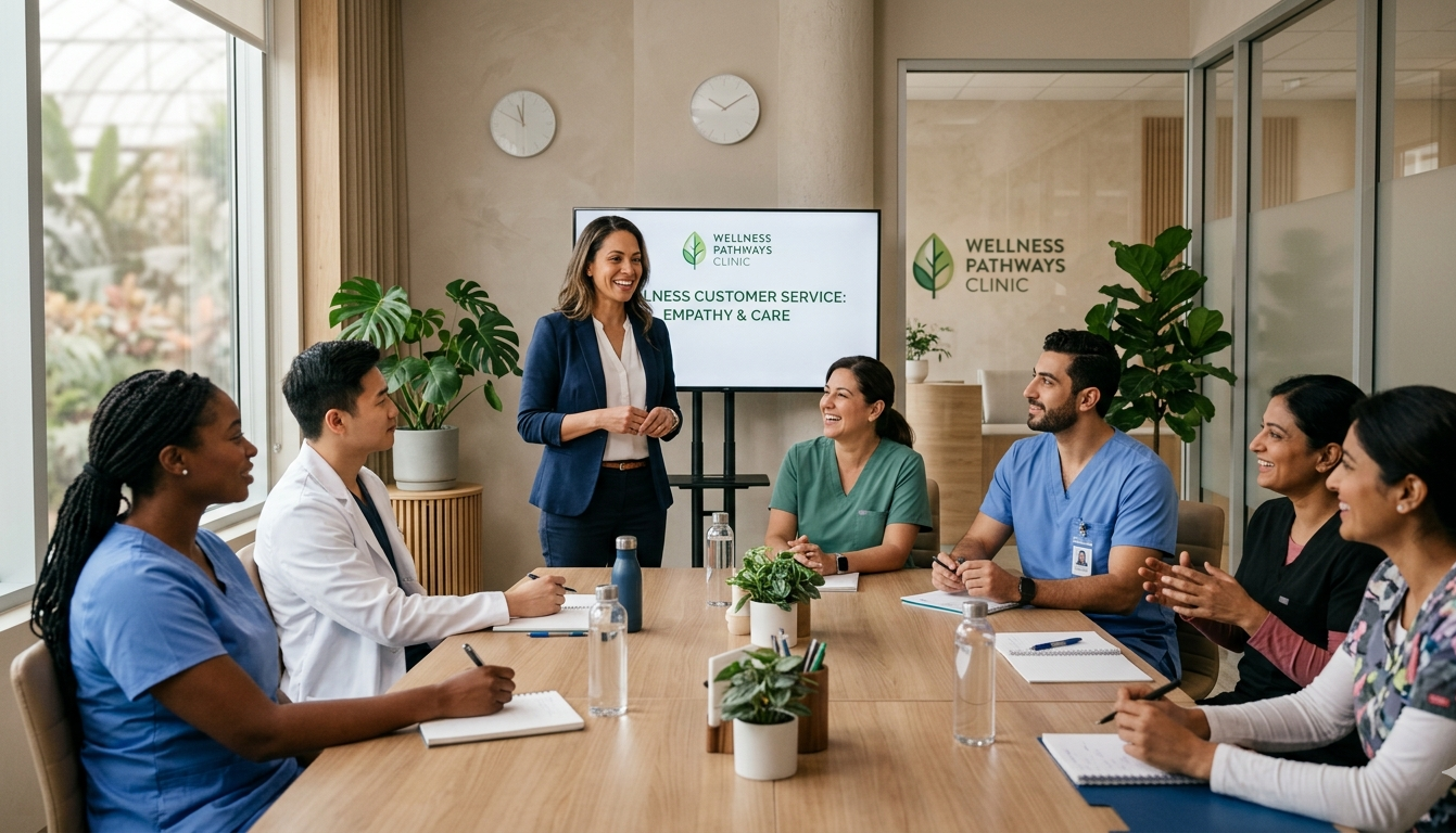 Cultural competency training for customer service in wellness and healthcare environment