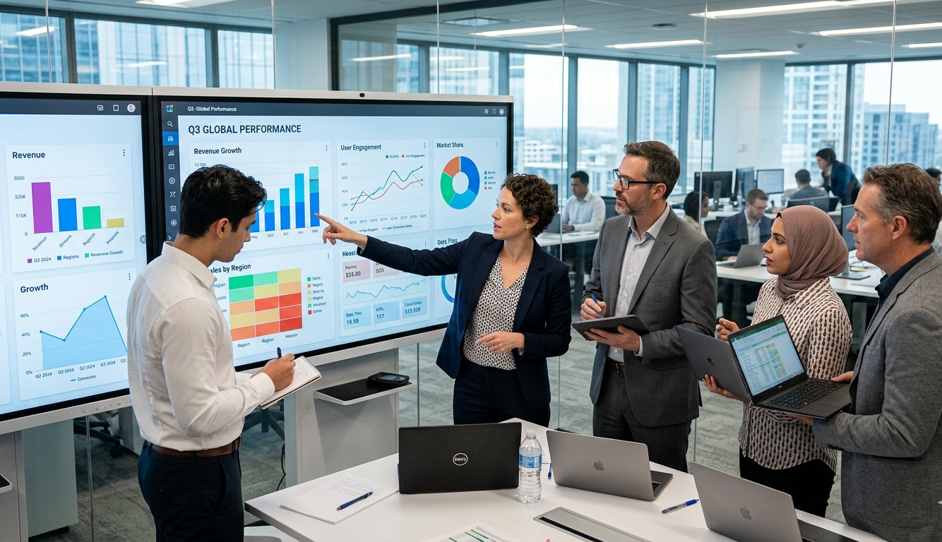 data analysis for business reporting and decision making