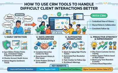 How to Use CRM Tools to Handle Difficult Client Interactions Better